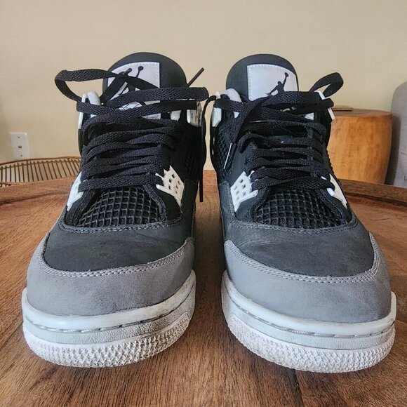 Nike Air Jordan 4 IV Retro Fear Black White FQ8138-002 Sneakers Shoes Mens 11